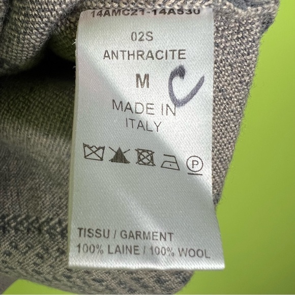 CHLOE laune wool printed button cardigan size M - Picture 4 of 5